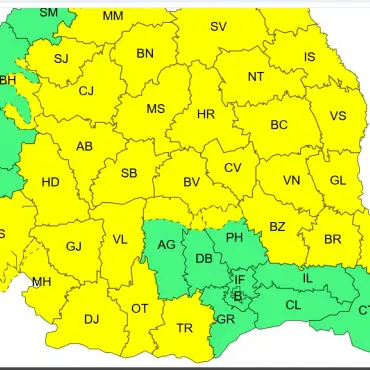 Foto Se strică vremea: Oltul, sub Cod Galben de intensificări ale vântului
