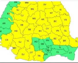 Foto Se strică vremea: Oltul, sub Cod Galben de intensificări ale vântului