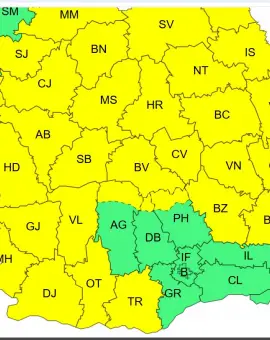 Foto Se strică vremea: Oltul, sub Cod Galben de intensificări ale vântului