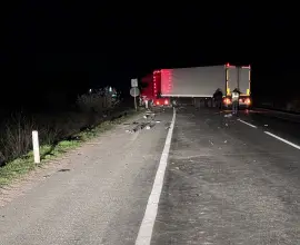 Foto Bărbat din Olt, mort într-un accident rutier pe centura de nord a Craiovei (FOTO)