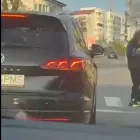 Foto Incident în Vinerea Mare: Mario De Mezzo, acuzat de condus agresiv după ce a evitat în ultimul moment un pieton în Slatina (VIDEO)