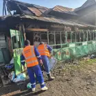 Foto Apel umanitar în Brebeni: O familie cu trei copii mici a rămas pe drumuri după un incendiu (FOTO)