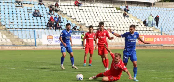 Foto CSM Slatina, deplasare la CS Dinamo București în play-out-ul Ligii a II-a