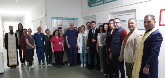 Foto Investiții la Spitalul Slatina: Secția de Chirurgie Plastică a fost modernizată