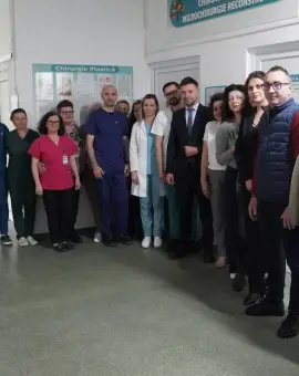 Foto Investiții la Spitalul Slatina: Secția de Chirurgie Plastică a fost modernizată