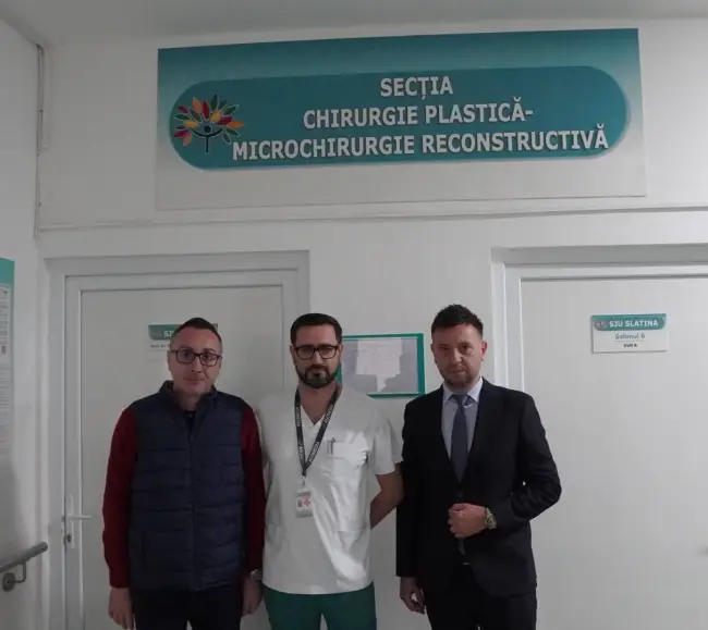 Foto Investiții la Spitalul Slatina: Secția de Chirurgie Plastică a fost modernizată