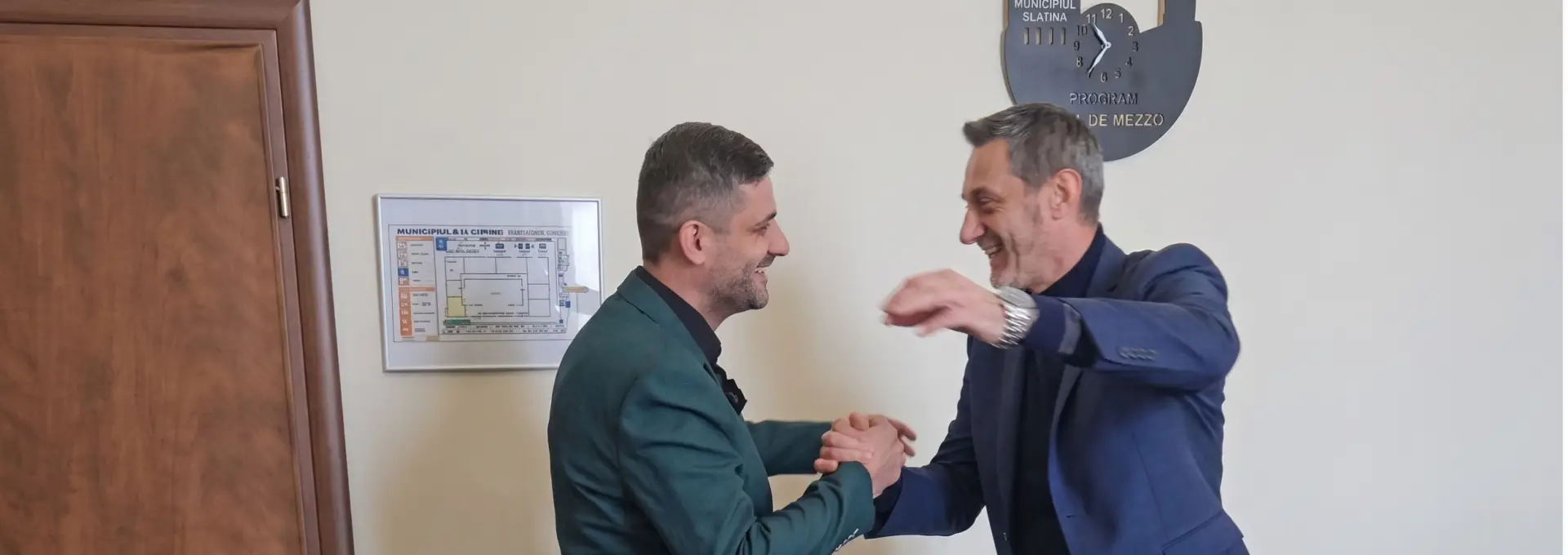 Foto Mario şi Emil cred că slătinenii sunt proşti