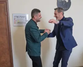 Foto Mario şi Emil cred că slătinenii sunt proşti