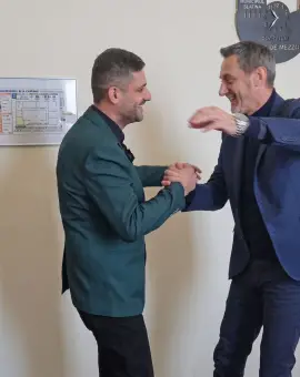 Foto Mario şi Emil cred că slătinenii sunt proşti