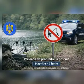 Foto Jandarmeria Olt anunţă intensificarea controalelor pentru combaterea braconajului piscicol