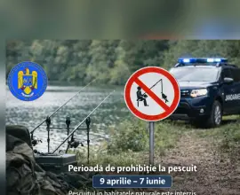 Foto Jandarmeria Olt anunţă intensificarea controalelor pentru combaterea braconajului piscicol