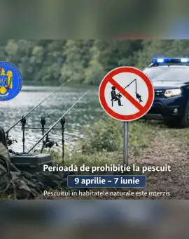 Foto Jandarmeria Olt anunţă intensificarea controalelor pentru combaterea braconajului piscicol
