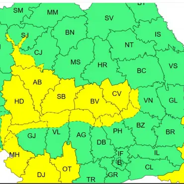 Foto Informare meteo: vreme rece, ploi şi vânt în următoarele zile