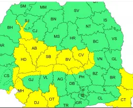 Foto Informare meteo: vreme rece, ploi şi vânt în următoarele zile