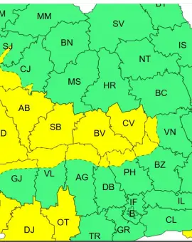 Foto Informare meteo: vreme rece, ploi şi vânt în următoarele zile