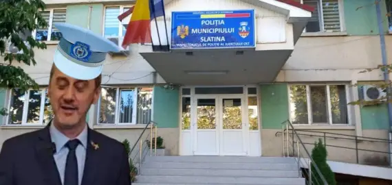Foto Sindicatul Europol îl pune la punct pe Mario De Mezzo. Primarul Slatinei, acuzat de ingerințe ilegale în activitatea Poliției Române