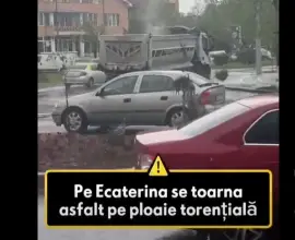 Foto De Mezzo a asfaltat pe ploaie și n-a mai zis nimeni nimic