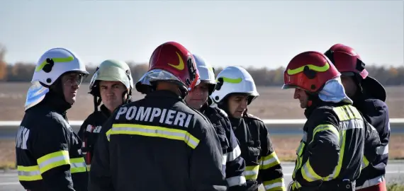 Foto ISU Olt organizează la Slatina întrecerea echipajelor de descarcerare și prim ajutor calificat