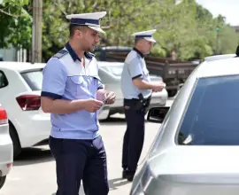 Foto Șofer, din Vulpeni, depistat băut pe o stradă din Craiova