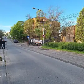 Foto Haos în traficul din Slatina: O nouă stradă intră în șantier și aduce restricții de circulație