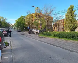 Foto Haos în traficul din Slatina: O nouă stradă intră în șantier și aduce restricții de circulație