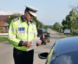 Foto Pericol pe șoselele din Olt: un tânăr fără permis și unul beat criță, prinși de polițiști