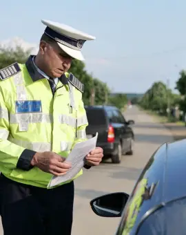 Foto Pericol pe șoselele din Olt: un tânăr fără permis și unul beat criță, prinși de polițiști