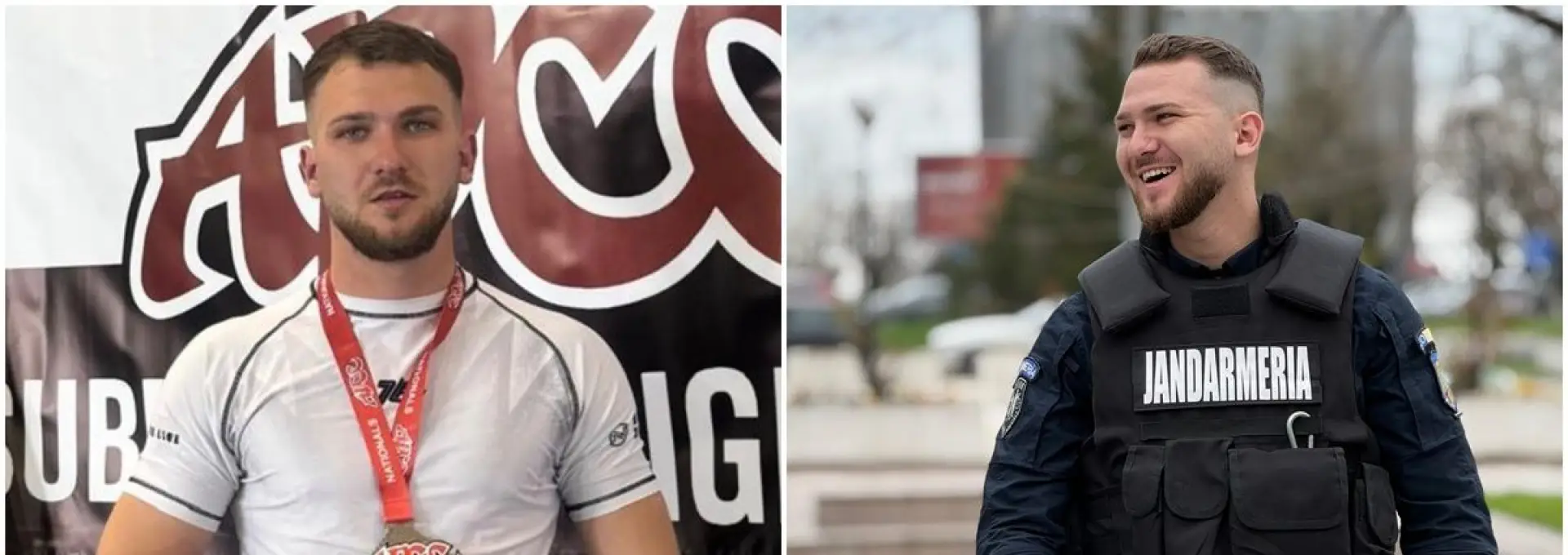 Foto Performanță de top pentru Jandarmeria Olt: Eduard Udriște, vicecampion în Brazilian Jiu Jitsu, la ADCC Nationals România