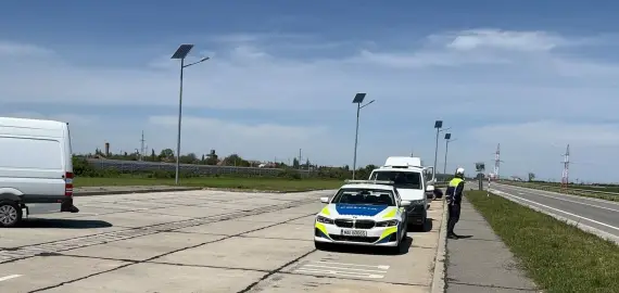 Foto Razie rutieră în Olt, pe DN 6: Permise reținute și zeci de amenzi aplicate