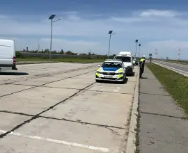 Foto Razie rutieră în Olt, pe DN 6: Permise reținute și zeci de amenzi aplicate