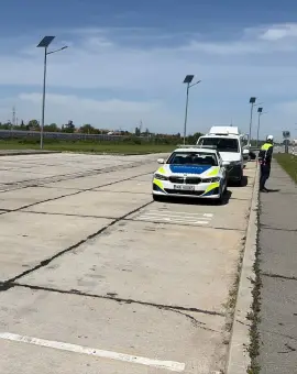 Foto Razie rutieră în Olt, pe DN 6: Permise reținute și zeci de amenzi aplicate