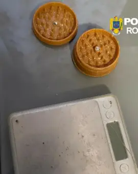 Foto Doi bărbați din Olt, arestați preventiv pentru trafic de droguri de risc și mare risc