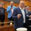Imagine Marius Iancu (PSD) salută demiterea „premierului blocajului absolut”