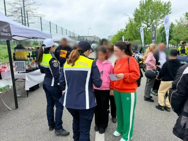 Foto Sezonul moto a început la Slatina cu parade și acțiuni preventive ale poliției