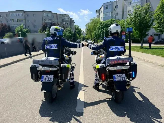 Foto Sezonul moto a început la Slatina cu parade și acțiuni preventive ale poliției