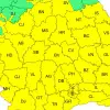 Foto Meteorologii au extins Codul Galben de ploi torenţiale, grindină si vijelii