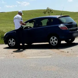 Foto Zeci de șoferi sancționați pe DN 6, în Olt, în urma unei acţiuni rutiere