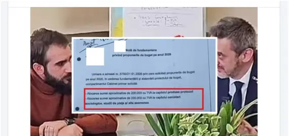 Foto Marius Oprescu, necruţător cu actuala administraţie din Slatina: „Clanul Ospătarilor a dat o nouă lovitură! 50.000 de euro pentru protocol!”