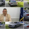 Foto Tupeu de liberal: Cătălin Nedelcu și-a parcat bolidul de lux direct pe spațiul verde, la sediul PNL Slatina (FOTO)