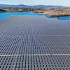 Foto Premieră pe râul Olt: Hidroelectrica primește undă verde pentru primul său parc fotovoltaic plutitor, la Ipoteşti