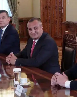 Foto Marius Oprescu, în delegaţia PSD la consultările de la Cotorceni