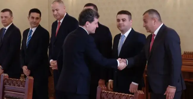 Foto Marius Oprescu, în delegaţia PSD la consultările de la Cotorceni