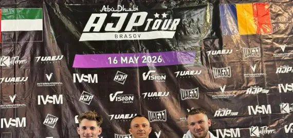 Foto Eduard Udrişte, o nouă performanţă sportivă la o competiție internațională de Brazilian Jiu-Jitsu