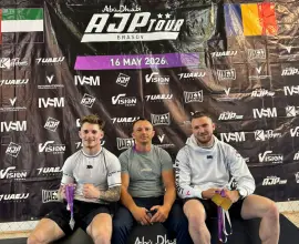 Foto Eduard Udrişte, o nouă performanţă sportivă la o competiție internațională de Brazilian Jiu-Jitsu