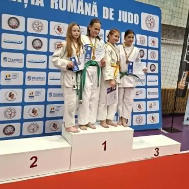 Foto Două medalii pentru CSS Slatina în Finala Campionatului Național de Judo Under 13