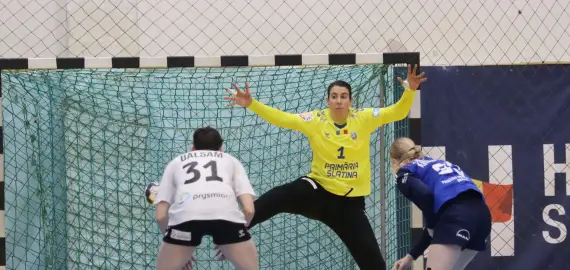 Foto CSM Slatina, duel în deplasare cu Dunărea Brăila pentru locul ce duce în EHF