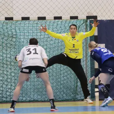 Foto CSM Slatina, duel în deplasare cu Dunărea Brăila pentru locul ce duce în EHF