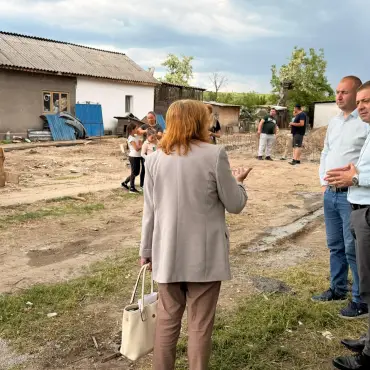 Foto Consultări publice la Scornicești: Daniel Tudor, alături de cetățeni
