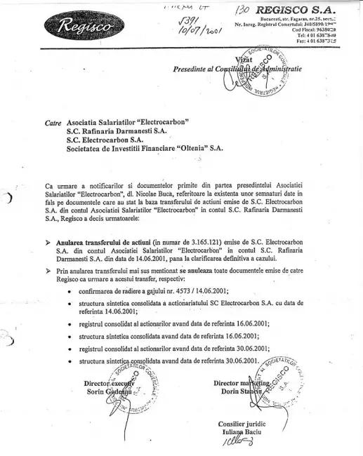 Foto Clica de la Electrocarbon. Cum se fură o fabrică (III)