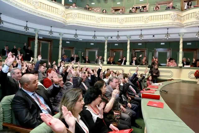 Foto Edi Ciocăzanu, ales preşedinte al PSD Caracal